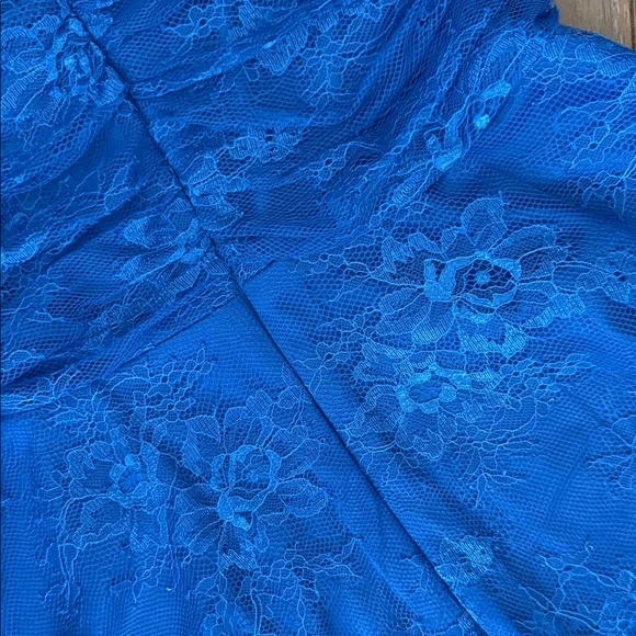 Elegant Royal Blue Formal Dress - Picture 7 of 8